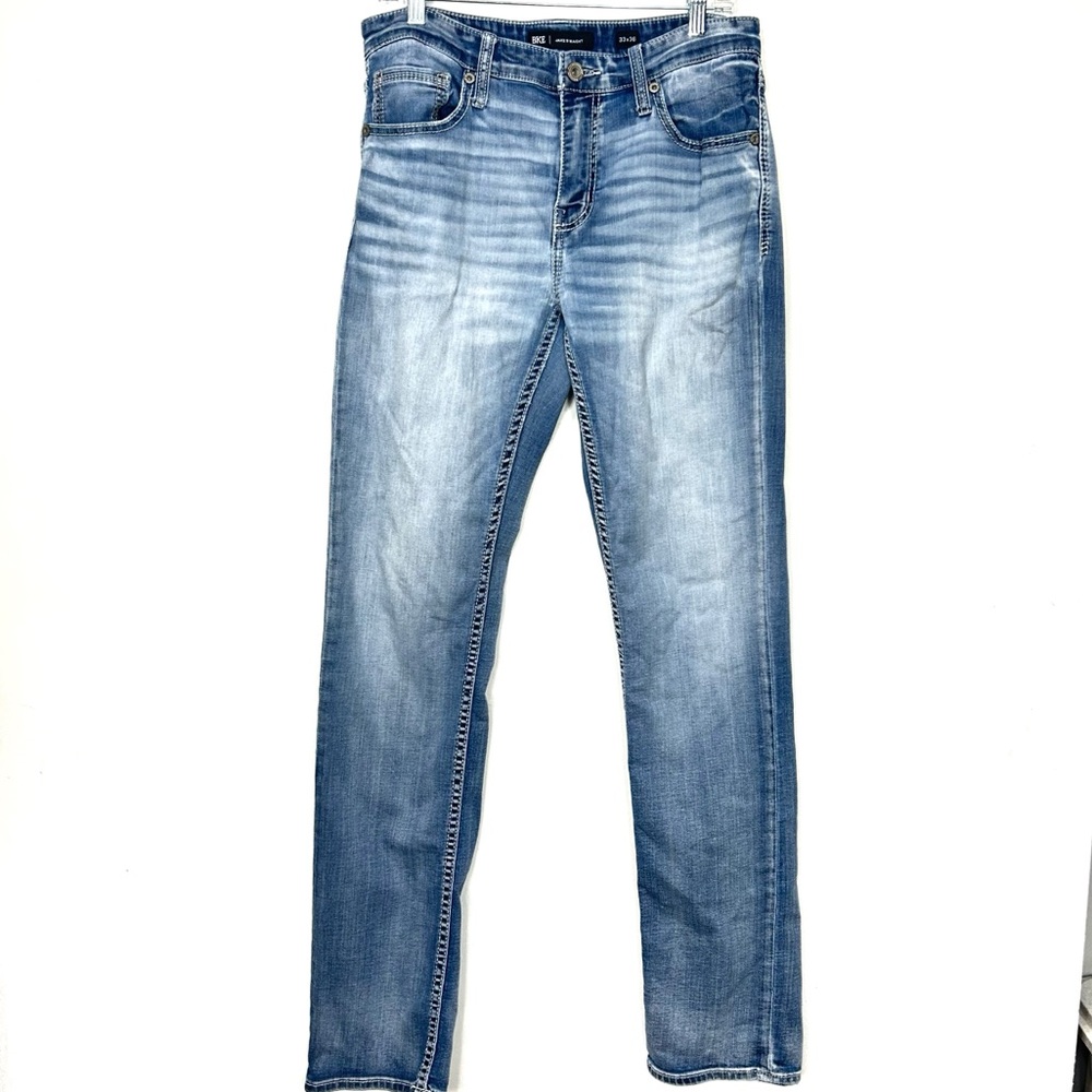 BKE Jake Straight lightwash jeans T2